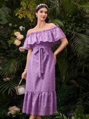 Акція на Сукня жіноча SHEIN GD-00158834 M Фіолетова від Rozetka