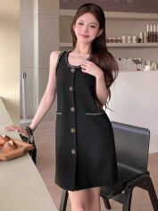 Акція на Сукня жіноча SHEIN GD-00158892 M Чорна від Rozetka