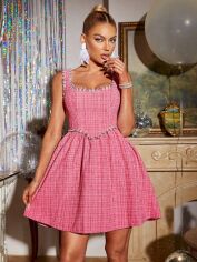 Акція на Сукня жіноча SHEIN GD-00158998 M Рожева від Rozetka