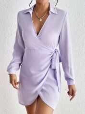 Акція на Сукня жіноча SHEIN GD-00159002 XS-Petite Лілова від Rozetka