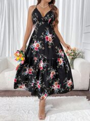 Акція на Сукня жіноча SHEIN GD-00160666 2XL Різнокольорова від Rozetka