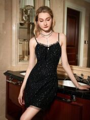 Акція на Сукня жіноча SHEIN GD-00159266 XS Різнокольорова від Rozetka