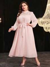 Акція на Сукня жіноча SHEIN GD-00160498 XL Рожева від Rozetka