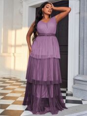 Акція на Сукня жіноча SHEIN GD-00160724 3XL Фіолетова від Rozetka