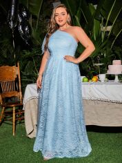 Акція на Сукня жіноча SHEIN GD-00160550 XL Синя від Rozetka