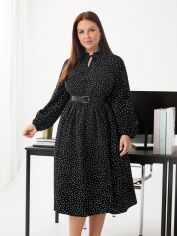 Акція на Сукня жіноча SHEIN GD-00160558 XL Чорно-біла від Rozetka