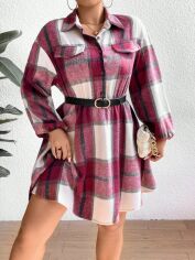 Акція на Сукня жіноча SHEIN GD-00160585 XL Червона від Rozetka