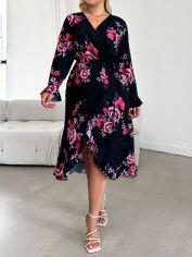 Акція на Сукня жіноча SHEIN GD-00160586 XL Різнокольорова від Rozetka