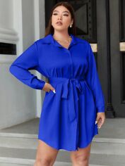 Акція на Сукня жіноча SHEIN GD-00160587 XL Синя від Rozetka