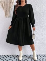 Акція на Сукня жіноча SHEIN GD-00160593 XL Чорна від Rozetka