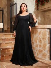 Акція на Сукня жіноча SHEIN GD-00137281 XL Чорна від Rozetka