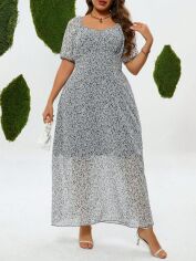 Акція на Сукня жіноча SHEIN GD-00096784 4XL Різнокольорова від Rozetka