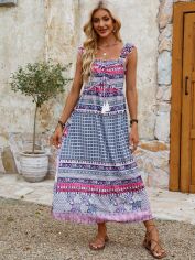 Акція на Сукня жіноча SHEIN GD-00158644 L Синя від Rozetka