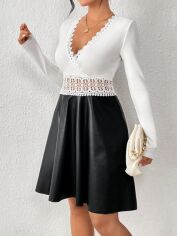 Акція на Сукня жіноча SHEIN GD-00158744 L Біла від Rozetka