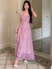 Акція на Сукня жіноча SHEIN GD-00158701 L Рожева від Rozetka