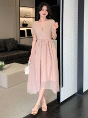 Акція на Сукня жіноча SHEIN GD-00158717 L Рожева від Rozetka