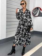 Акція на Сукня жіноча SHEIN GD-00158961 M Різнокольорова від Rozetka
