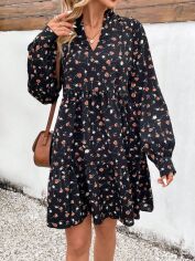Акція на Сукня жіноча SHEIN GD-00159019 S Чорна від Rozetka