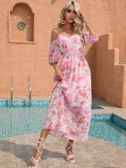 Акція на Сукня жіноча SHEIN GD-00159220 XL Різнокольорова від Rozetka