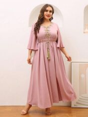 Акція на Сукня жіноча SHEIN GD-00160500 XL Рожева від Rozetka