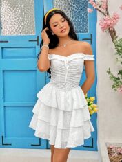 Акція на Сукня жіноча SHEIN GD-00158878 M Біла від Rozetka