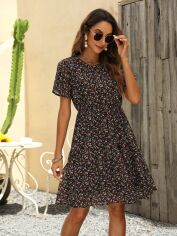 Акція на Сукня жіноча SHEIN GD-00159142 XL Різнокольорова від Rozetka