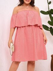 Акція на Сукня жіноча SHEIN GD-00160647 2XL Рожева від Rozetka