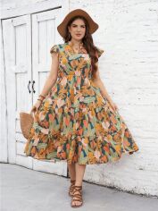 Акція на Сукня жіноча SHEIN GD-00160737 3XL Різнокольорова від Rozetka