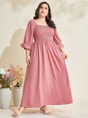 Акція на Сукня жіноча SHEIN GD-00160566 XL Рожева від Rozetka