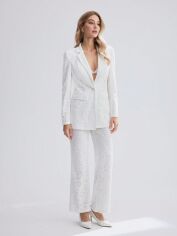 Акція на Костюм жіночий SHEIN GD-00159991 XL Білий від Rozetka