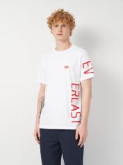 Акція на Футболка бавовняна довга чоловіча Everlast T-Shirt Jersey 38M200G92-1000 XL Optical White від Rozetka