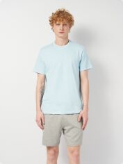 Акція на Футболка бавовняна довга чоловіча Everlast T-Shirt Jersey 38M190J86-3400 2XL Iceland Blue від Rozetka