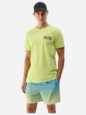 Акція на Футболка бавовняна довга чоловіча 4F 4FWSS25TTSHM1984-45S XL Жовта від Rozetka