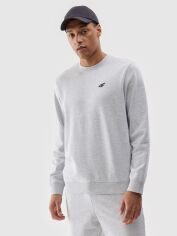 Акція на Світшот чоловічий 4F 4FWMM00TSWSM1767-27M XL Сірий від Rozetka