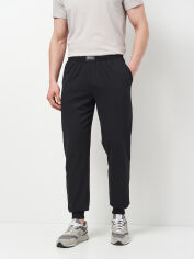 Акція на Спортивні штани чоловічі Everlast Pantalone Polsino Heavy Jersey 38M142G74-2000 S Black від Rozetka