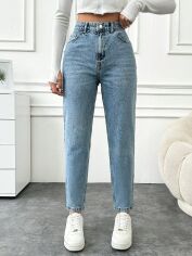 Акція на Джинси жіночі SHEIN GD-00167298 40 Блакитні від Rozetka