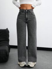 Акція на Джинси жіночі SHEIN GD-00167290 38 Чорні від Rozetka