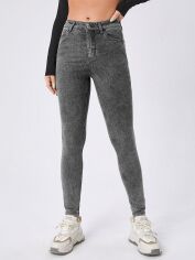 Акція на Джинси жіночі SHEIN GD-00170002 XL Сірі від Rozetka