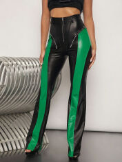 Акція на Штани жіночі SHEIN GD-00170600 L Зелені від Rozetka