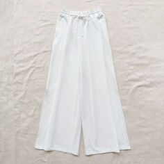 Акція на Штани жіночі SHEIN GD-00170434 M Білі від Rozetka