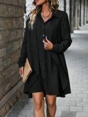 Акція на Сукня жіноча SHEIN GD-00159128 S Чорна від Rozetka