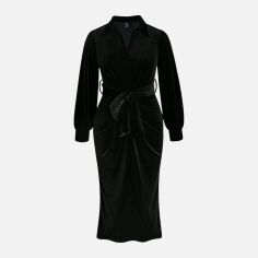 Акція на Сукня жіноча SHEIN GD-00160648 2XL Чорна від Rozetka
