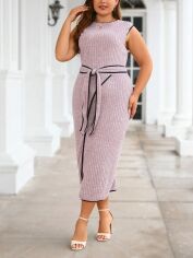 Акція на Сукня жіноча SHEIN GD-00162449 XL Лілова від Rozetka
