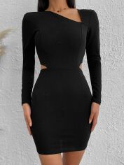 Акція на Сукня жіноча SHEIN GD-00162489 L Чорна від Rozetka