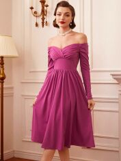 Акція на Сукня жіноча SHEIN GD-00163149 M Фіолетова від Rozetka