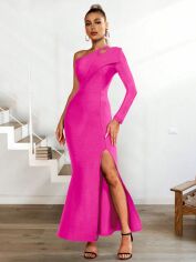 Акція на Сукня жіноча SHEIN GD-00163313 XS Фуксія від Rozetka