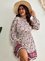 Акція на Сукня жіноча SHEIN GD-00161317 XL Різнокольорова від Rozetka