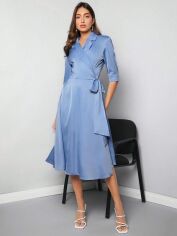 Акція на Сукня жіноча SHEIN GD-00164220 XL Синя від Rozetka