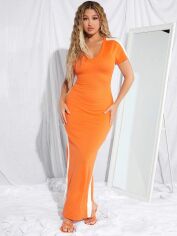 Акція на Сукня жіноча SHEIN GD-00164317 S Помаранчева від Rozetka