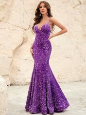Акція на Сукня жіноча SHEIN GD-00165323 M Фіолетова від Rozetka